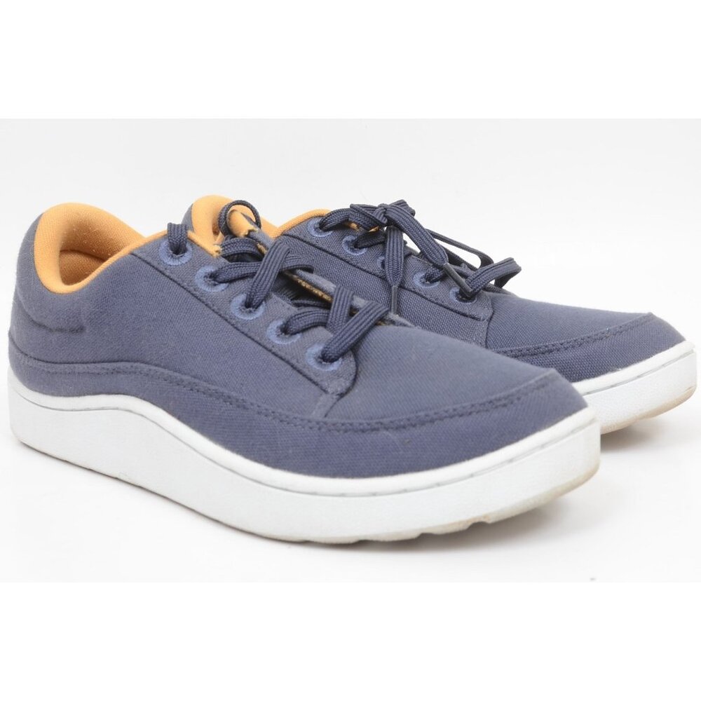 Allbirds‎ Women's 9 Pacers Blue Canvas Low Top Sneaker Shoes Walking Comfy Vacay